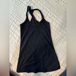 Lululemon Black cool racerback tank